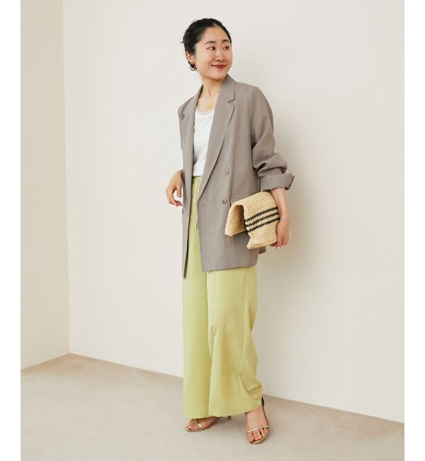  「リネンライクテーラードジャケット」|その他|