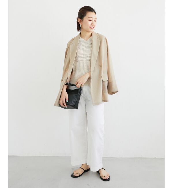  「リネンライクテーラードジャケット」|その他|