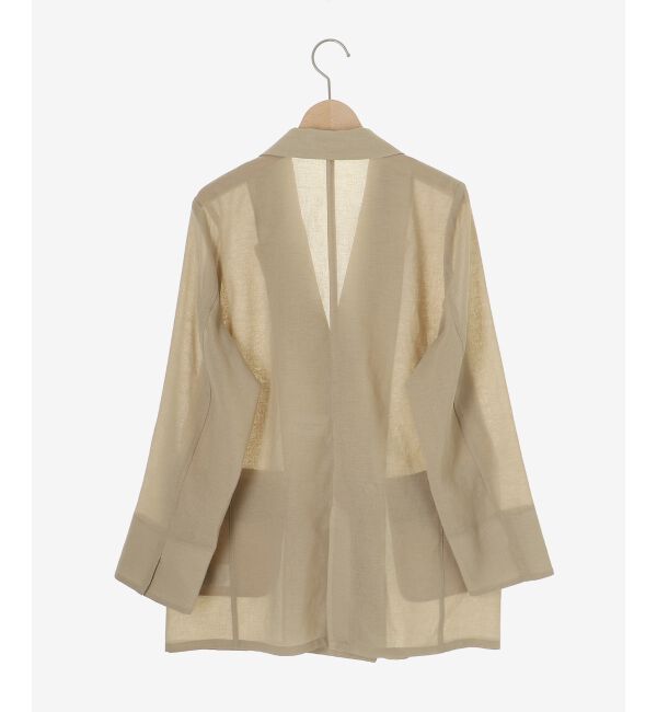 「リネンライクテーラードジャケット」|その他|