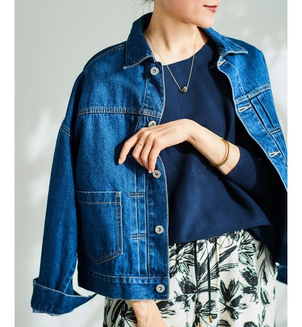 le.coeur blanc「ソフトデニムジャケット」|その他|