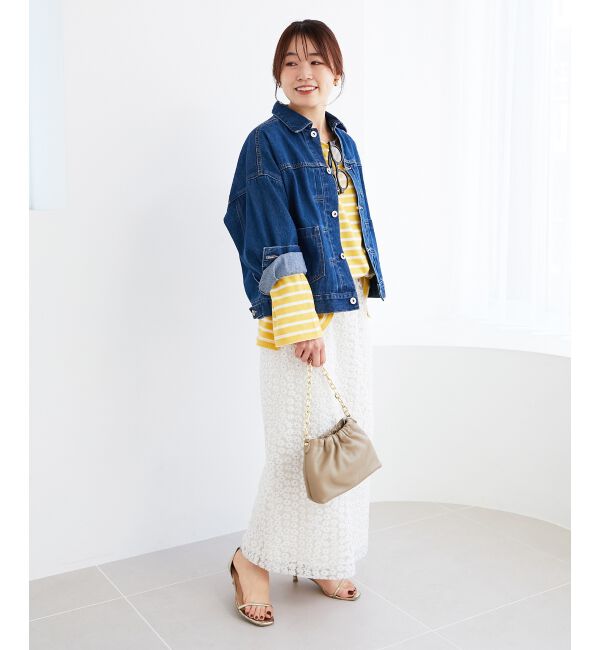 le.coeur blanc「ソフトデニムジャケット」|その他|