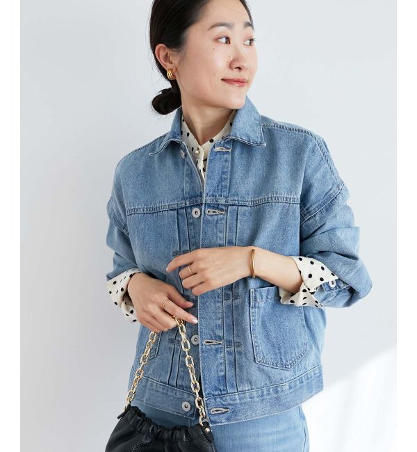 le.coeur blanc「ソフトデニムジャケット」|その他|