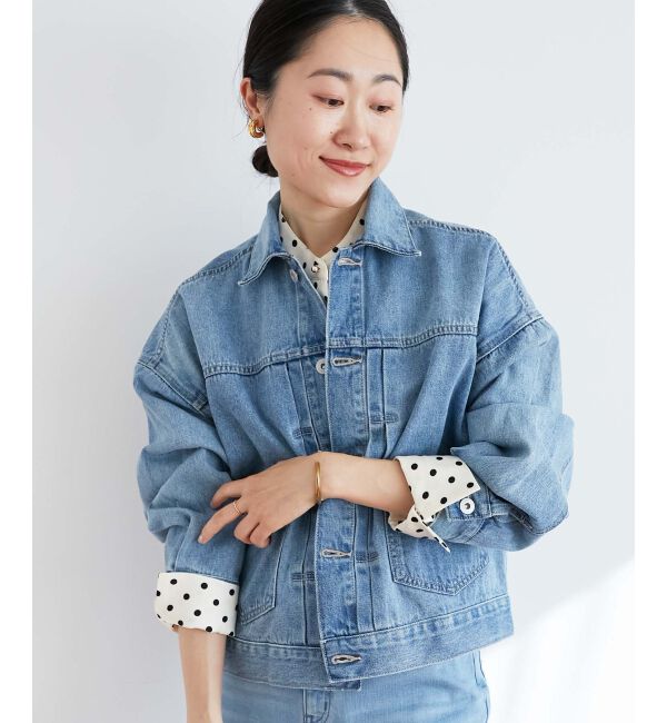 le.coeur blanc「ソフトデニムジャケット」|その他|