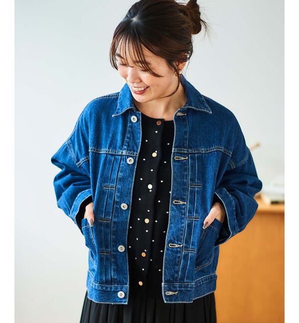 le.coeur blanc「ソフトデニムジャケット」|その他|