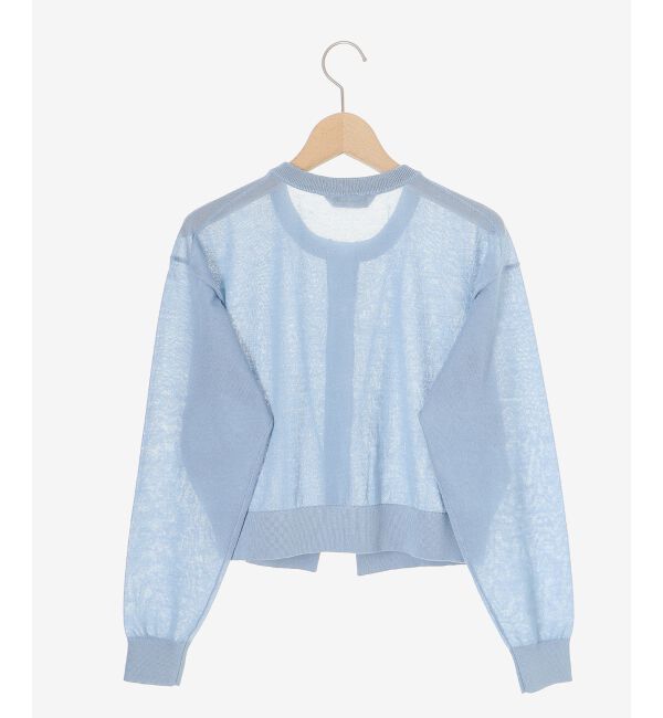  「《手洗い可能》TORRAZZO DONNAビジュー釦カーデ」|カーディガン|