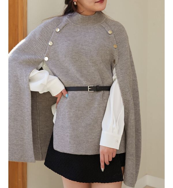 MAJESTICLEGON「ツイードラップショートパンツ」|その他|