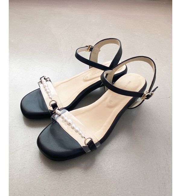 MAJESTICLEGON「クリアパールサンダル」|サンダル|