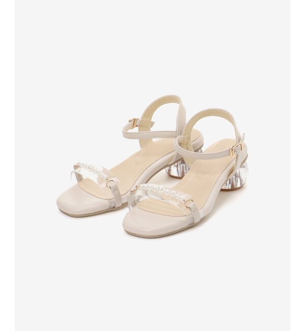 MAJESTICLEGON「クリアパールサンダル」|サンダル|