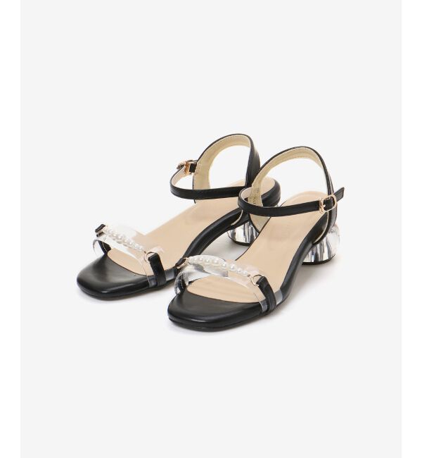 MAJESTICLEGON「クリアパールサンダル」|サンダル|