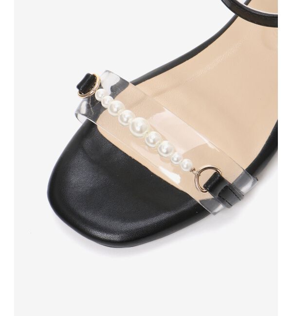 MAJESTICLEGON「クリアパールサンダル」|サンダル|