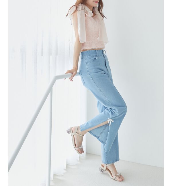 MAJESTICLEGON「クリアパールサンダル」|サンダル|