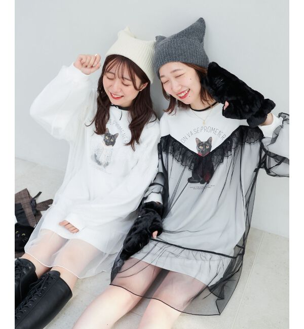 MAJESTICLEGON「スクエアニットキャップ」|ニット帽|