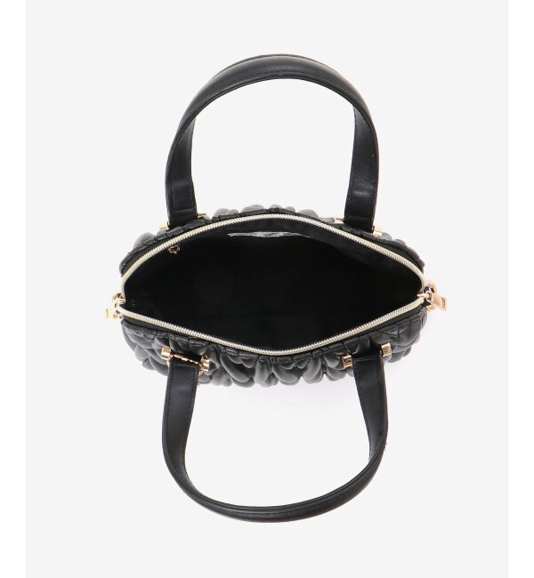 MAJESTICLEGON「チャームセットキルティングバッグ」|ハンドバッグ|