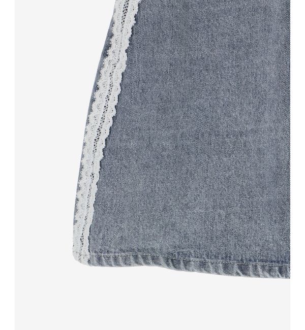 MAJESTICLEGON「レースラインミニスカート」|スカート|