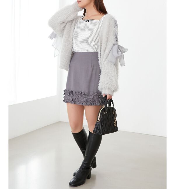 MAJESTICLEGON「ホイップフリルスカパン」|スカート|