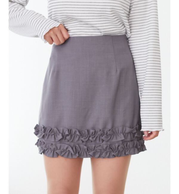 MAJESTICLEGON「ホイップフリルスカパン」|スカート|