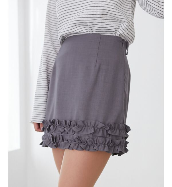 MAJESTICLEGON「ホイップフリルスカパン」|スカート|