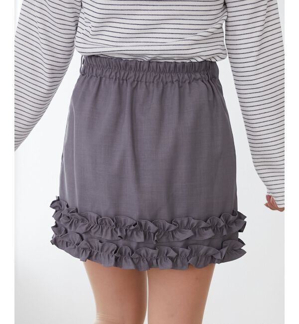 MAJESTICLEGON「ホイップフリルスカパン」|スカート|