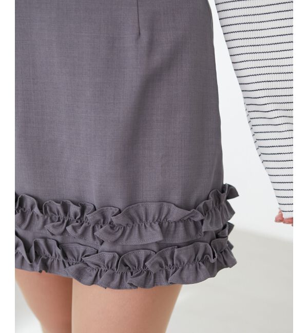 MAJESTICLEGON「ホイップフリルスカパン」|スカート|