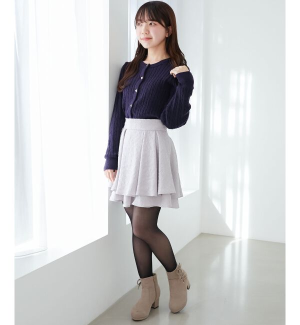 MAJESTICLEGON「フレアミニスカパン」|スカート|