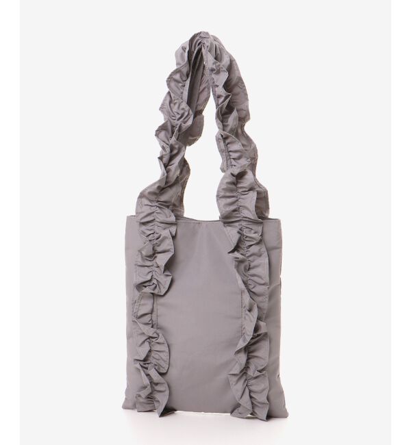 MAJESTICLEGON「ボリュームフリルハンドルトート」|トートバッグ|