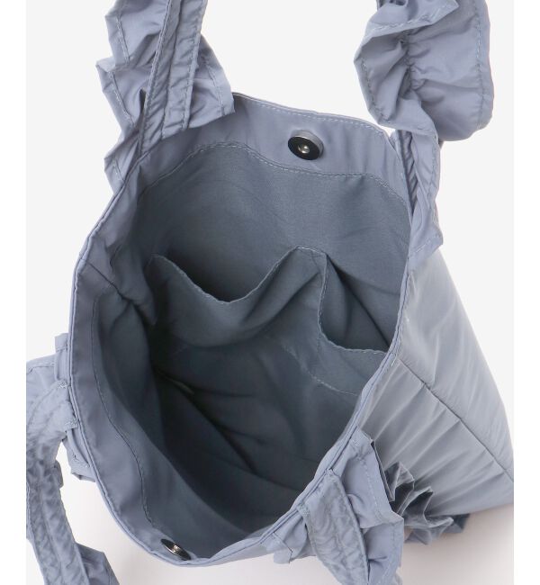 MAJESTICLEGON「ボリュームフリルハンドルトート」|トートバッグ|