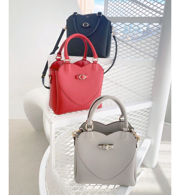 MAJESTICLEGON「ハートリボンショルダーバッグ」|ショルダー・メッセンジャー|