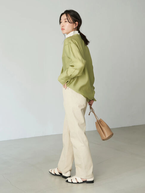 earth music&ecology「シアー比翼ポケットシャツ」|シャツ・ブラウス|