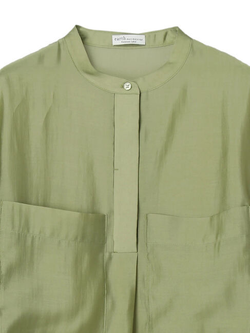 earth music&ecology「シアー比翼ポケットシャツ」|シャツ・ブラウス|