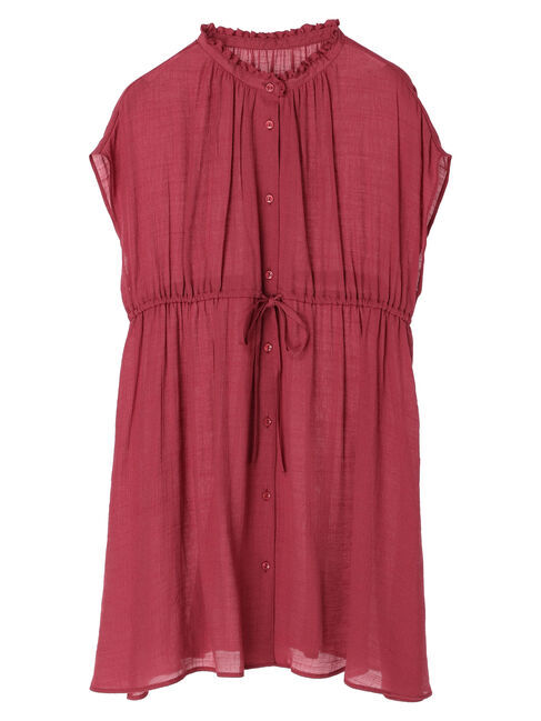 earth music&ecology「フレンチスリーブチュニック」|チュニック|