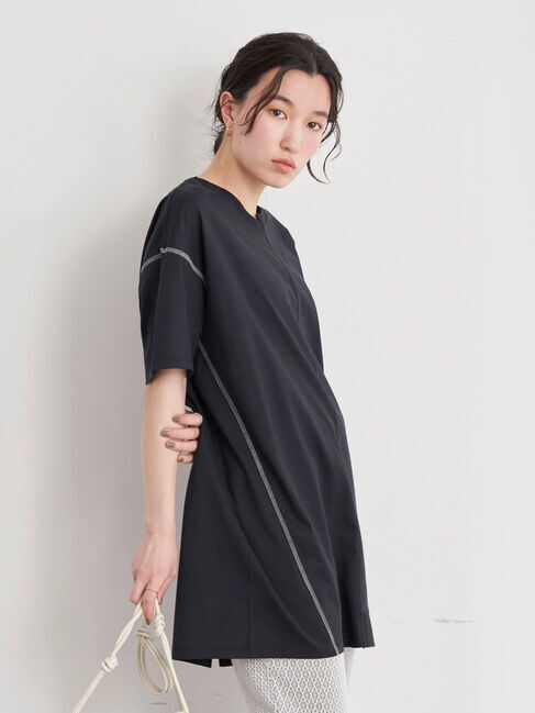 earth music&ecology「リメイクチュニック」|Tシャツ・カットソー|