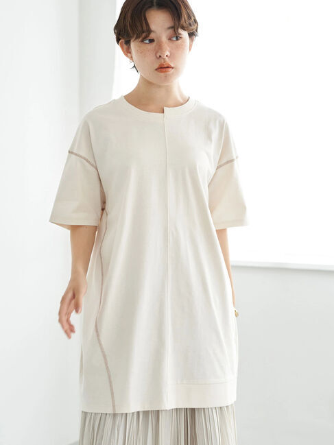 earth music&ecology「リメイクチュニック」|Tシャツ・カットソー|