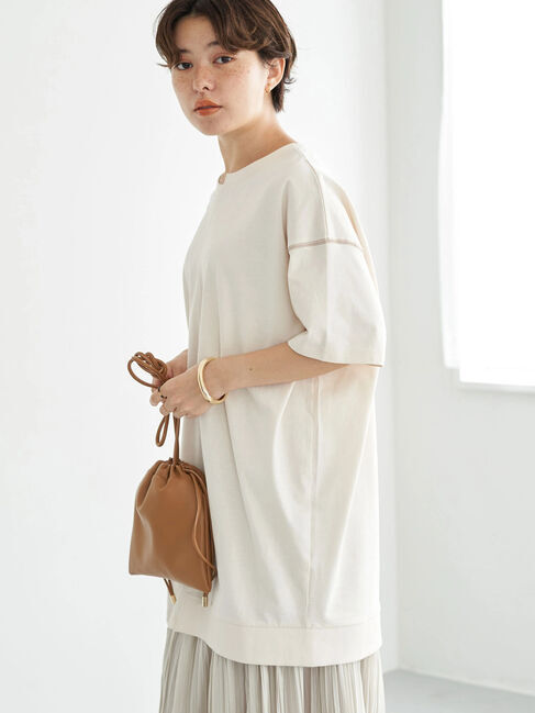 earth music&ecology「リメイクチュニック」|Tシャツ・カットソー|