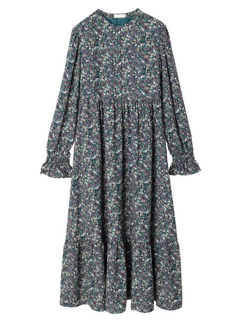 earth music&ecology「フラワーティアードワンピース」|ワンピース|