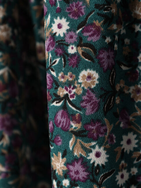 earth music&ecology「フラワーティアードワンピース」|ワンピース|