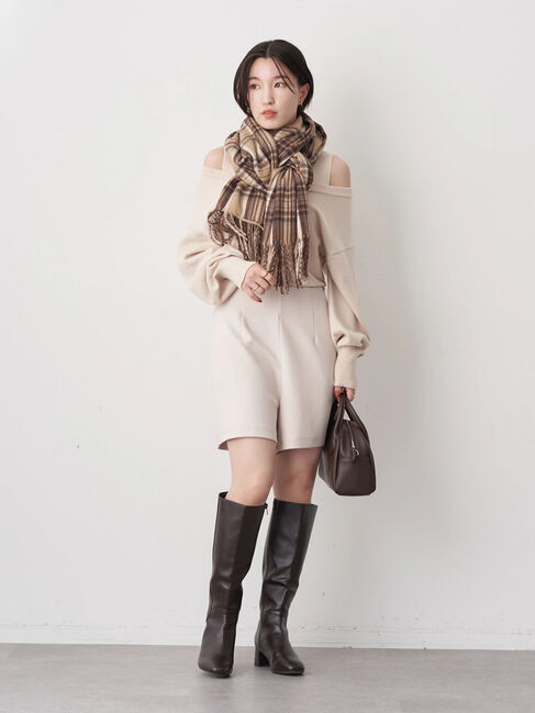 earth music&ecology「レイヤード風ニットプルオーバー」|ニット・セーター|