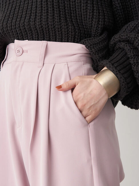 earth music&ecology「ハイウエスト2タックパンツ」|その他|