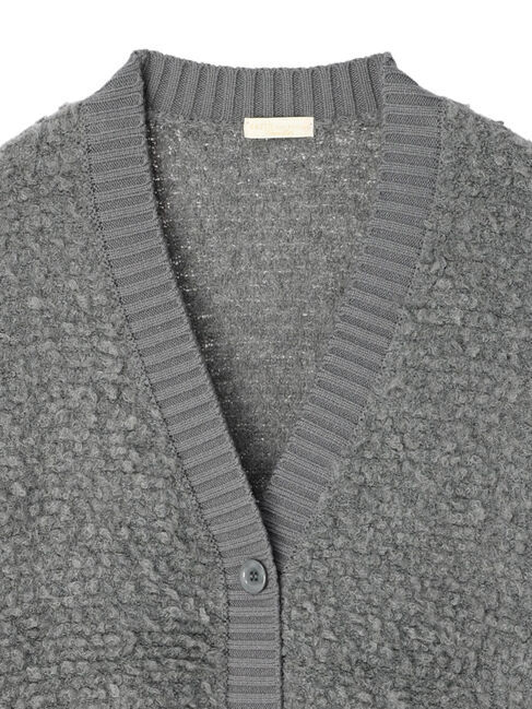 earth music&ecology「ボアニットカーディガン」|カーディガン|