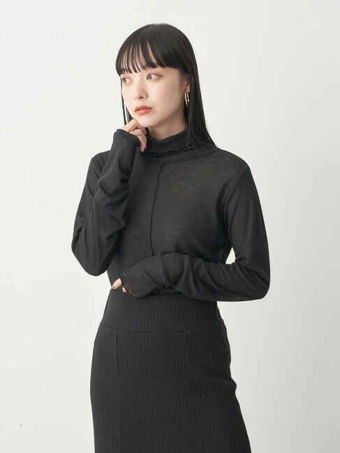 earth music&ecology「シアータートルネックプルオーバー」|Tシャツ・カットソー|