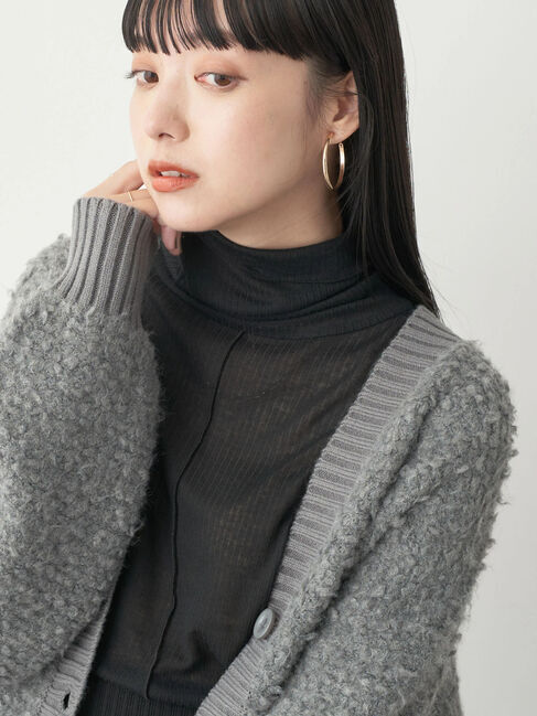 earth music&ecology「シアータートルネックプルオーバー」|Tシャツ・カットソー|