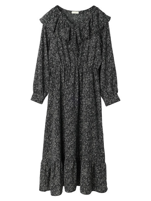 earth music&ecology「小花柄ラッフルワンピース」|ワンピース|