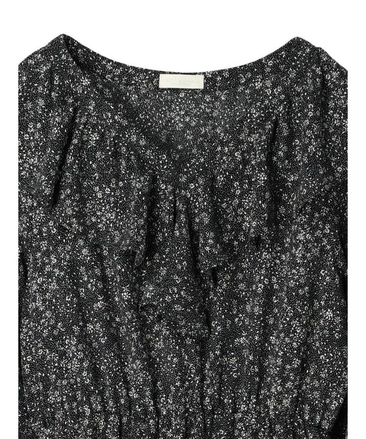 earth music&ecology「小花柄ラッフルワンピース」|ワンピース|