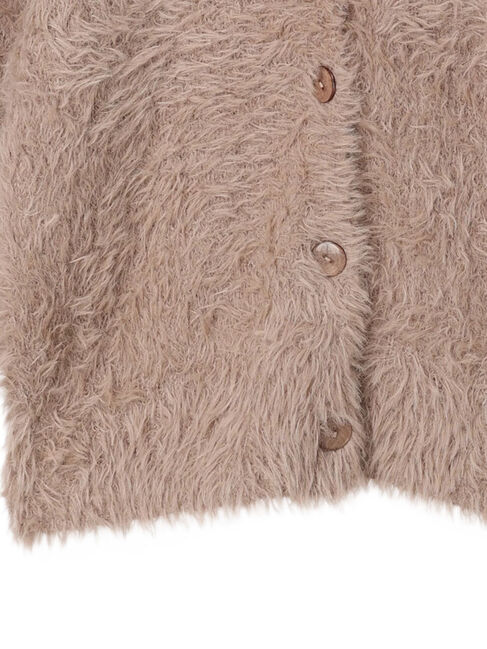 earth music&ecology「フェザーヤーンロングニットカーディガン」|カーディガン|