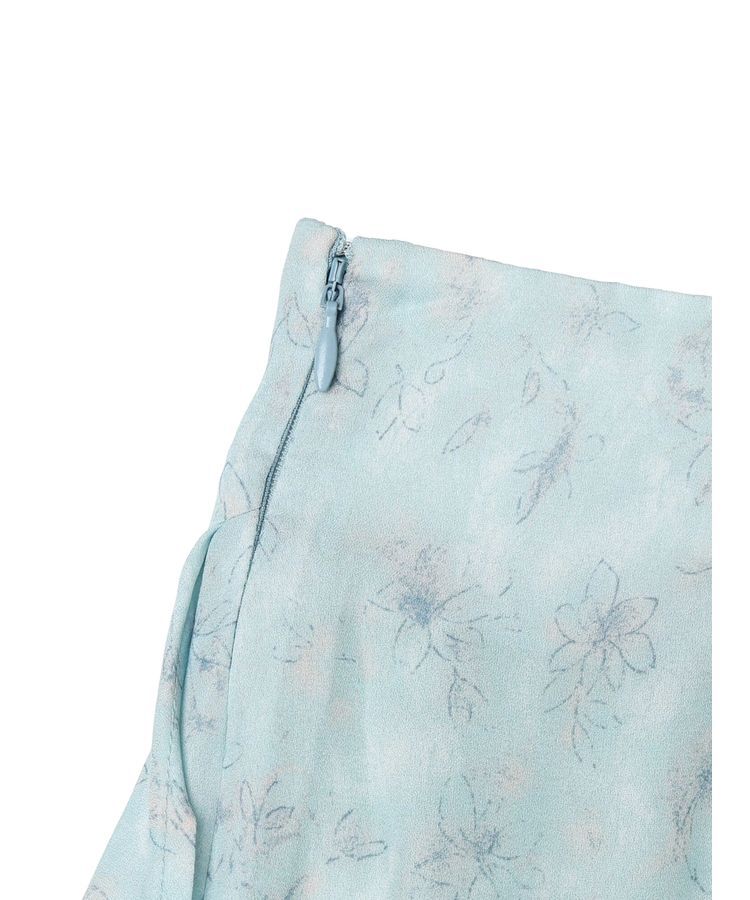 earth music&ecology「花柄フィッシュテールスカート」|スカート|