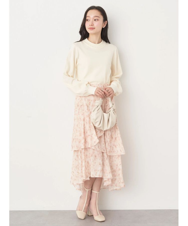 earth music&ecology「花柄フィッシュテールスカート」|スカート|
