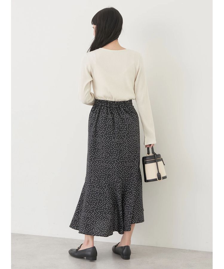 earth music&ecology「アシメラッフルヘムスカート」|スカート|