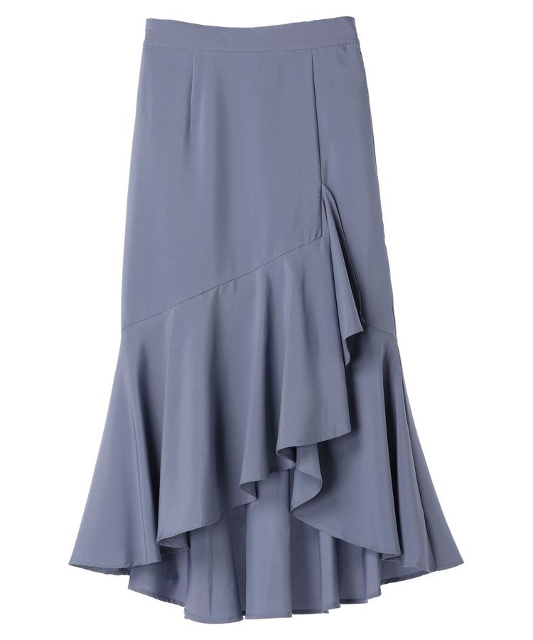 earth music&ecology「アシメラッフルヘムスカート」|スカート|