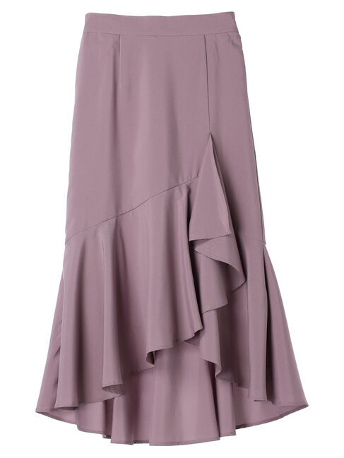 earth music&ecology「アシメラッフルヘムスカート」|スカート|