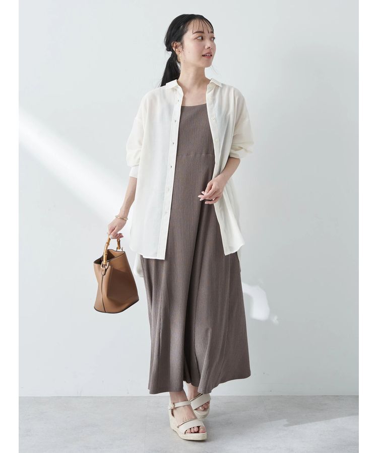 earth music&ecology「シアーシャツ」|シャツ・ブラウス|