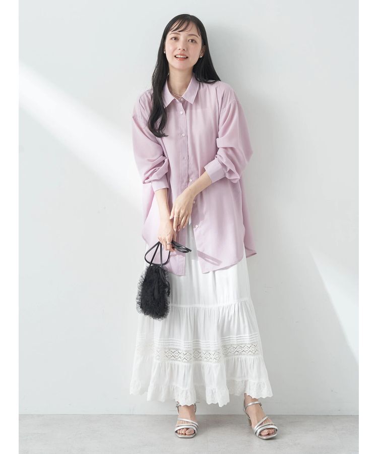 earth music&ecology「シアーシャツ」|シャツ・ブラウス|